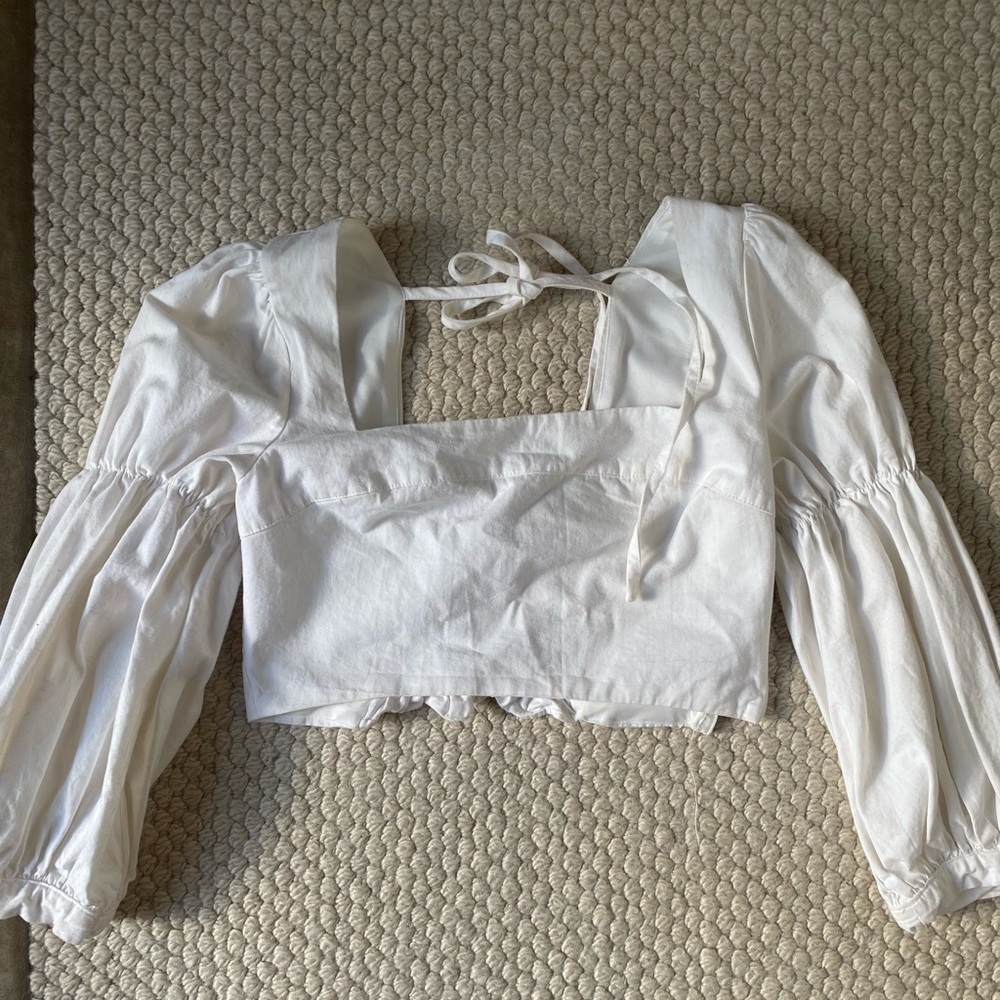 White Urban Outfitters Crop Top!